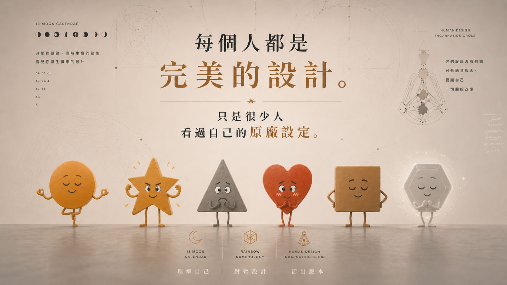 每個人都是完美的設計